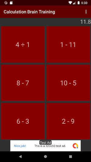 Calculation Brain Training Screenshot 2