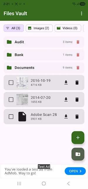Files Vault: Secure Your Files Screenshot 2