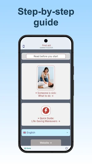 First Aid - Practical Guide Screenshot 1