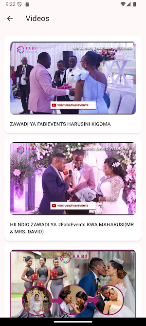 FabiEvents Screenshot 2