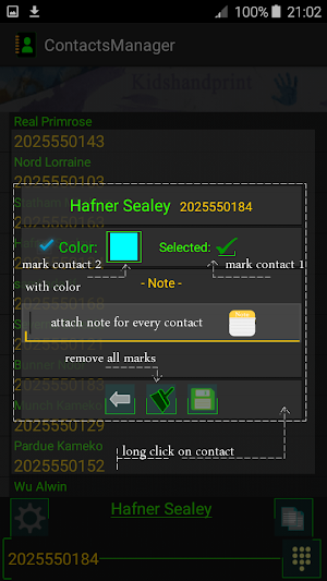 Contacts Manager for business Screenshot 1