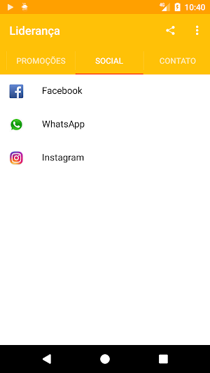 Liderança Screenshot 2