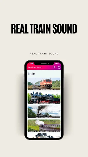 Real Train Sound Screenshot 1