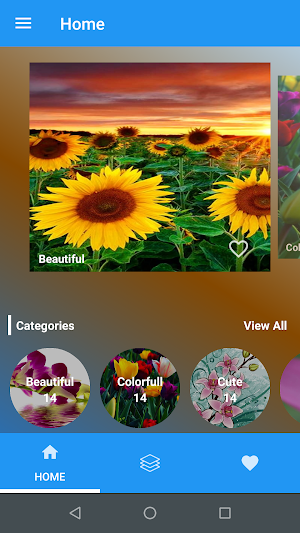 FlowerWall: Flower Wallpaper and Flower Images App Screenshot 0