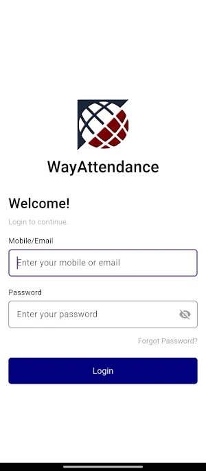 WayAttendance Screenshot 0