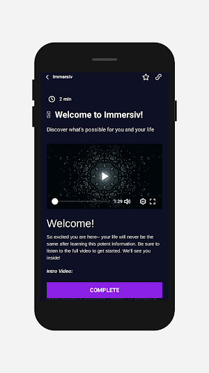 Immersiv Screenshot 1