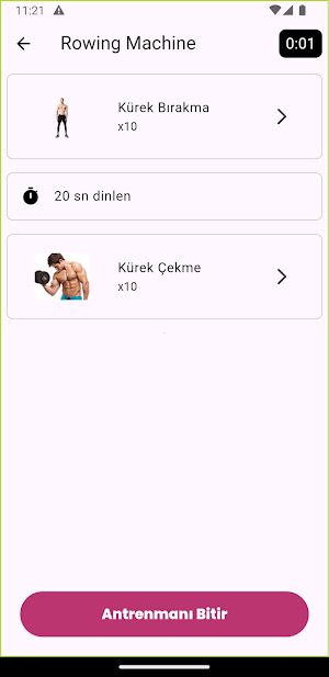 Eva Gym Screenshot 2