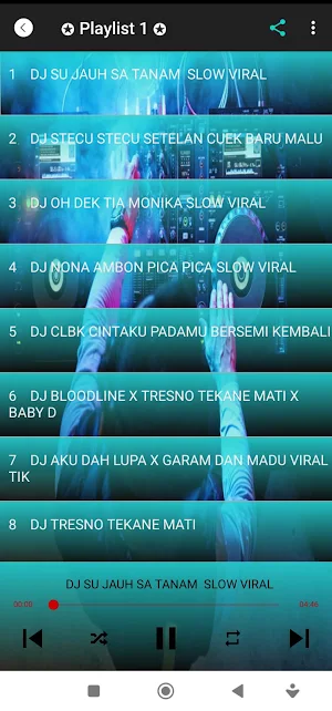 DJ viral slow mantul Screenshot 0