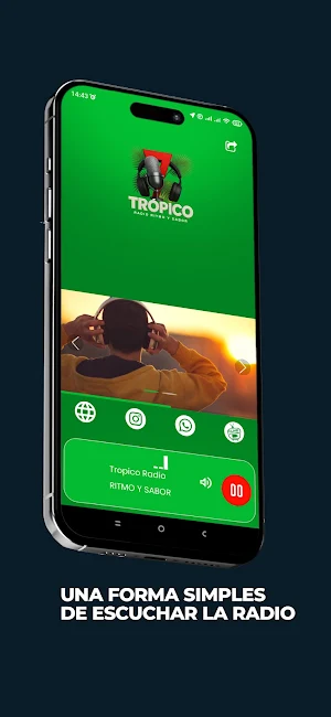 Tropico Radio Online Screenshot 0