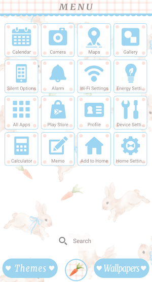Rabbit Race Theme +HOME Screenshot 1