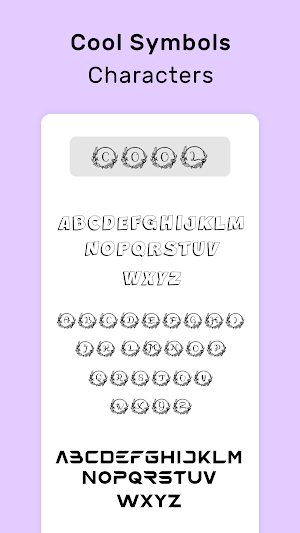 Cool Symbols & Characters Screenshot 3