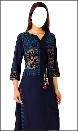 Women Jacket Kurtis Frames Screenshot 0