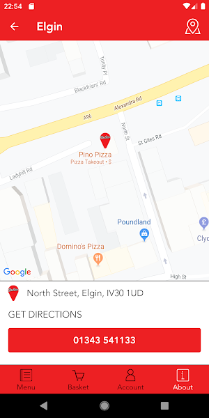 Pino Pizza Screenshot 0