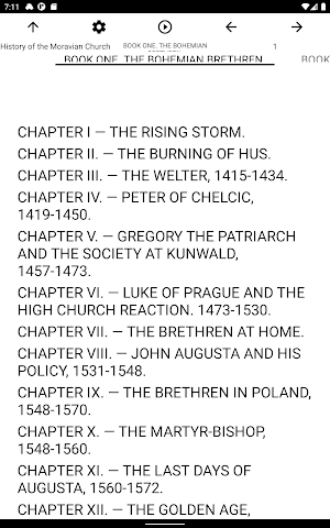 Book, History of the Moravian  Screenshot 3