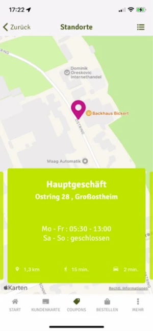 Backhaus Bickert Screenshot 3
