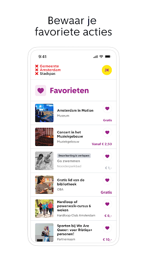 Stadspas Amsterdam Screenshot 3
