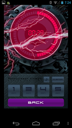 Energy Timer(Spanish/English) Screenshot 2