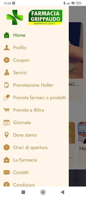 Farmacia Grippaudo Screenshot 2