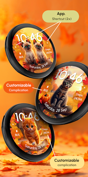 ReS48 - Cute Autumn Cats Screenshot 2