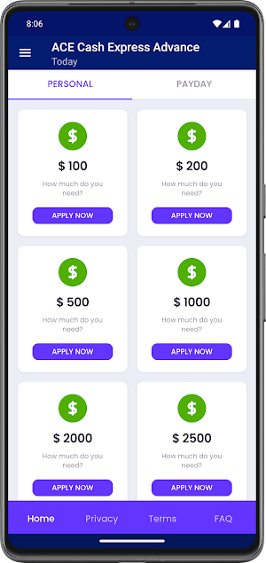 ACE Cash Express Advance Today Screenshot 0