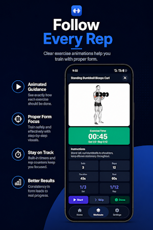 Workout Pro for home & gym Screenshot 3