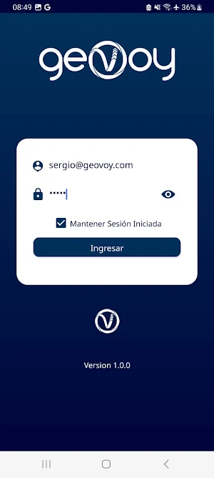 Asignaciones Rutas Screenshot 0