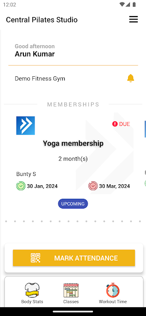 Central Pilates Studio Screenshot 0