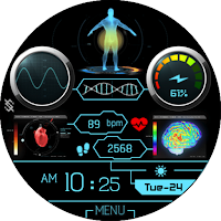 BFF36- Technology Health HUD