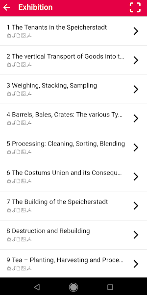 Speicherstadtmuseum Visitor-App Screenshot 2