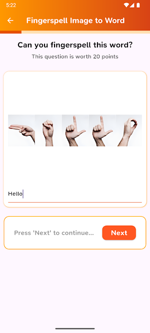 SiLAc - Sign Language Learning Screenshot 3