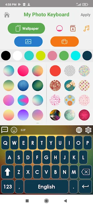 My Photo Keyboard Screenshot 0