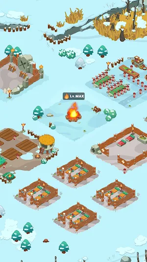 Icy Village: Tycoon Survival Screenshot 1