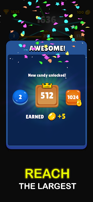 Candy Number - Merge Puzzle Screenshot 3