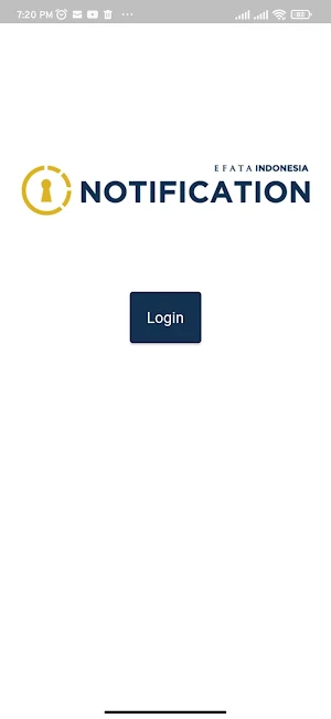 EFATA NOTIFICATION Screenshot 0