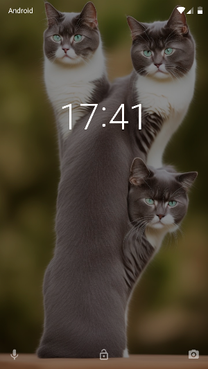 Wallpapers: strange cats Screenshot 3