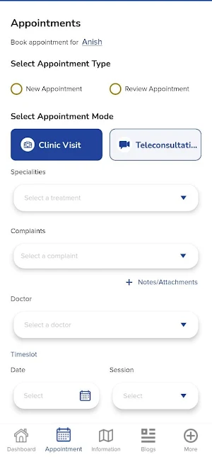 Signature18 Clinic Screenshot 3