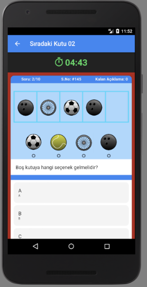 Bilsem Sınavı Hazırlık DEMO Screenshot 3