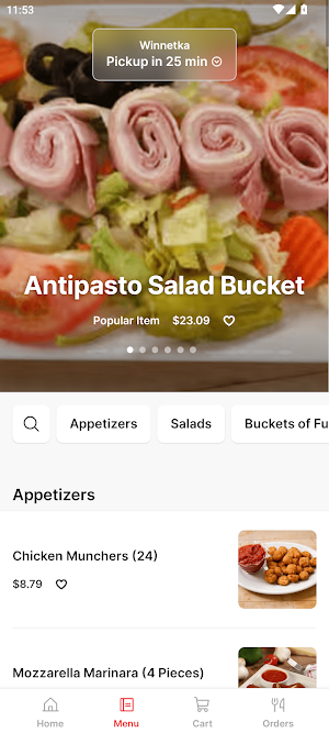 Ameci Pizza & Pasta Screenshot 1