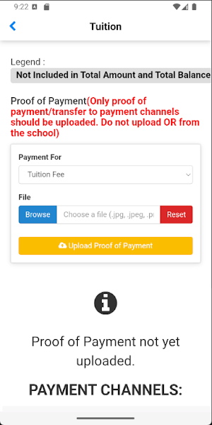 ECSS Pasig Mobile Portal Screenshot 3