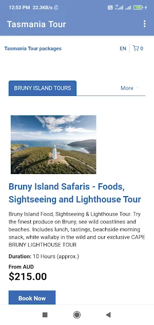 Tasmania Tour packages Screenshot 0