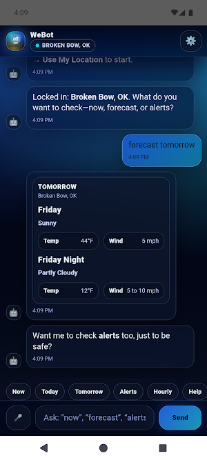 WeBot Screenshot 2