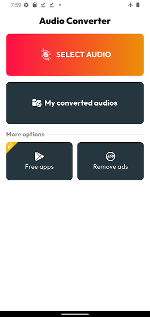 Audio Converter Screenshot 0