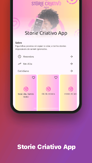 Storie Criativo App Screenshot 0