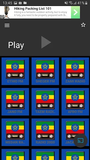 Radio Ethiopia - FM Radio Screenshot 0