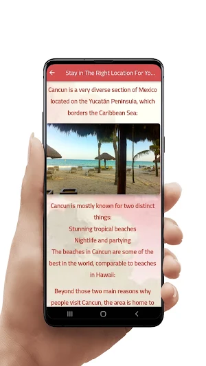 Tips and Trick Cancun Vacation Screenshot 0