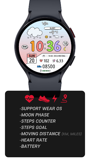 SamWatch Doodle Weather 2 Screenshot 1