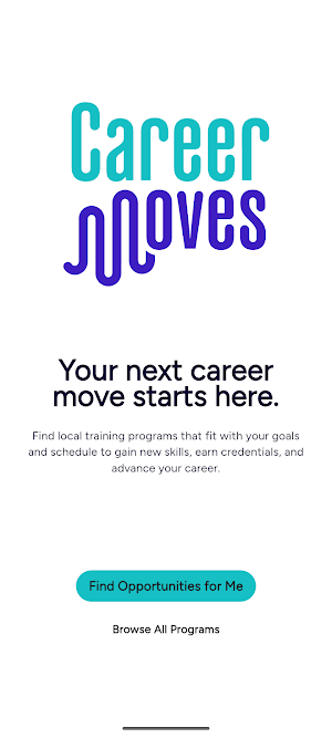 Career Moves App Screenshot 0