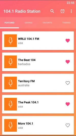 104.1 radio station App 104.1 Screenshot 0
