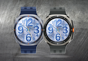 Business Blue Watch Face Screenshot 0