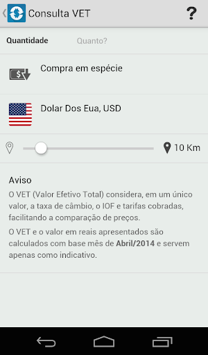 Câmbio Legal Screenshot 1